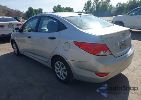 2012 Hyundai Accent Gls from USA, damaged, VIN KMHCT4AE6CU064445